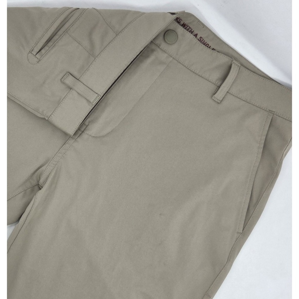 Rhone Commuter Slim Pants Mens Beige Khaki Performance 34x30 Stretch